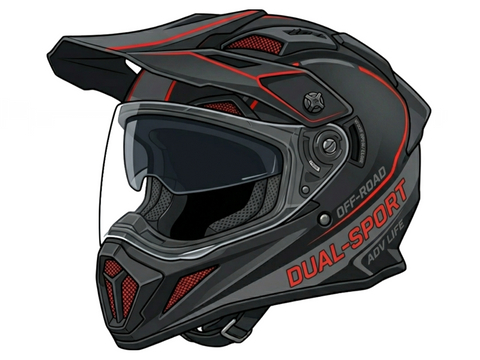 Casques moto Dual
