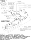 Complete Catalytic Exhaust System With Sound Certification Sito Stainless Steel - Leovince Compatible With Kymco People 50 Eco (2003-2004)