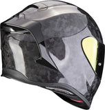 Casque Intégral Pour Moto Scorpion Exo Exo-R1 Evo Carbon Air Carbon Fiber Noir Onyx Taille L