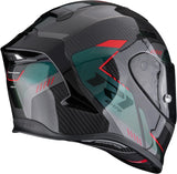 Casque Intégral Pour Moto Scorpion Exo Exo-R1 Evo Carbon Air Carbon Fiber Noir Vert Propel Taille Xs