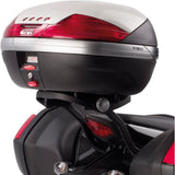 Monolock Riviera Black Tech Top Case - 46 Lt Riviera Technopolymer - Givi Compatible With Honda Cbr 600 F (2011-2013)