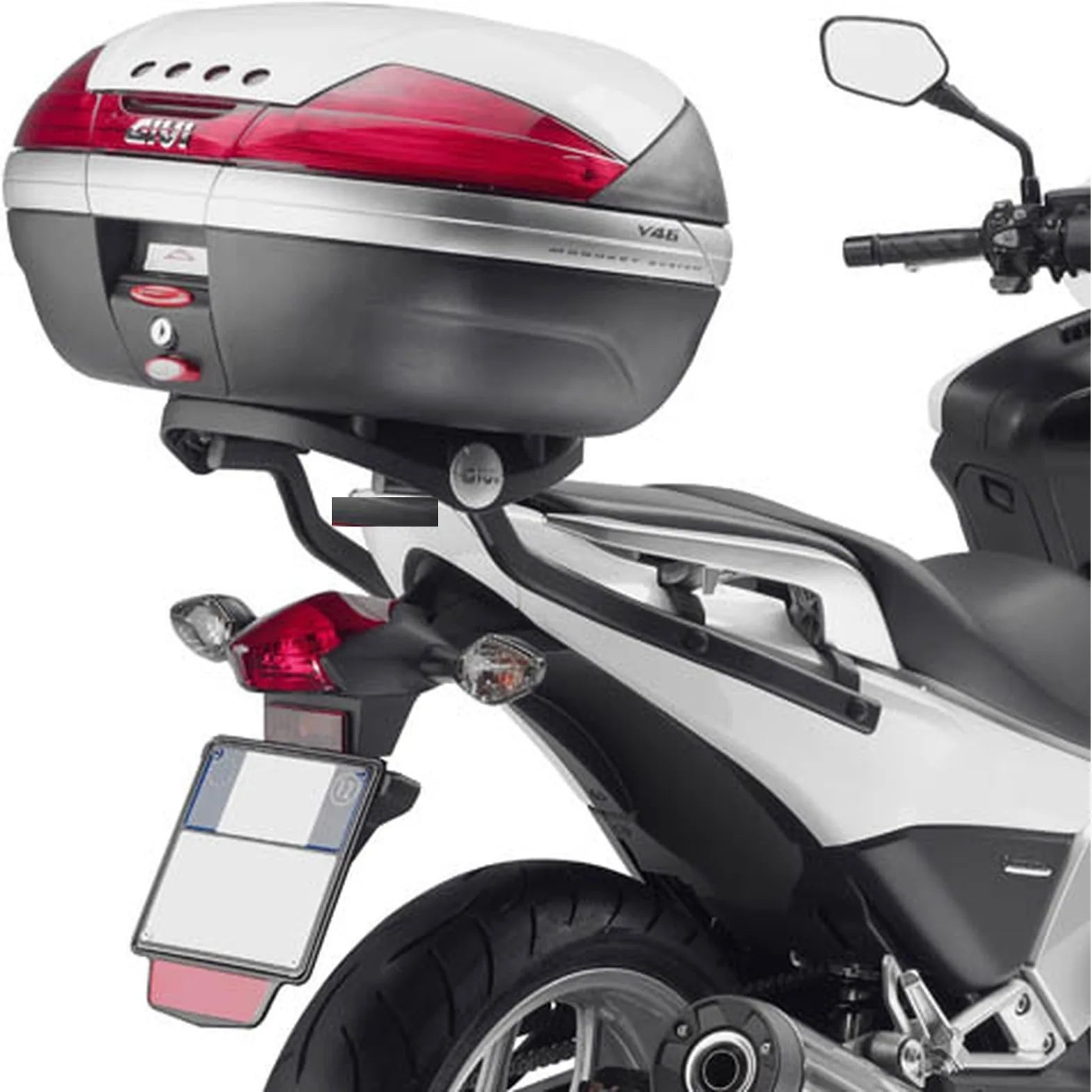 Top Case Monolock Noir 30 Lt C30N Technopolymères - Givi Compatible Avec Honda Integra 700 (2012-2013)