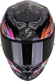 Full-Face Motorcycle Helmet Scorpion Exo Exo-R1 Evo Ii Air Ultra Tct Black Blue Pink Savage Size Xl