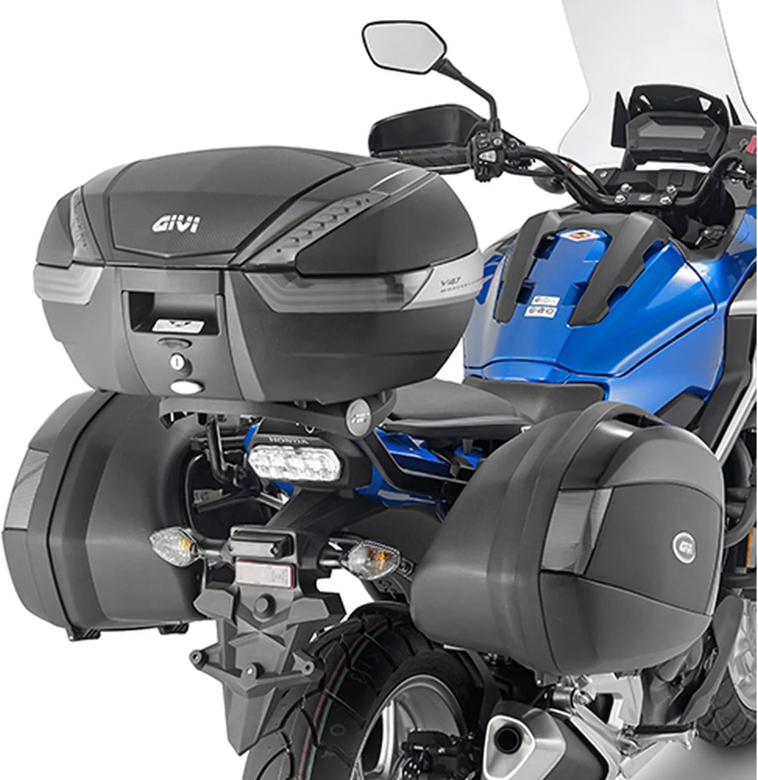 Top Case Monolock Noir Tech 29 Lt Technopolymères - Givi Compatible Avec Honda Nc 750 X (2016-2020)