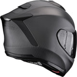 Casque Intégral Pour Moto Scorpion Exo Exo-1500 Carbon Air Carbon Fiber Noir Mat Solid Taille Xl