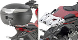 Top Case Monokey Trekker Dolomiti Aluminium 46 Lt Trekker Dolomiti Aluminium - Givi Compatible Avec Honda X-Adv 750 (2017-2020)