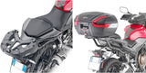 Monokey Trekker Black Aluminium Top Case - 46 Lt Trekker Aluminium - Givi Compatible With Honda Cb 500 F (2019-2023)