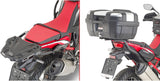 Monokey Trekker Lite Black Top Case - 35 Lt Trekker Lite Technopolymer - Givi Compatible With Honda Crf 1100 L Africa Twin (2020-2023)