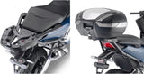 Monokey Black Top Bag - 40 Lt Nylon - Givi Compatible With Honda Forza 750 (2025)