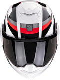 Casque Modulable Pour Moto Scorpion Exo Exo-Tech Evo Pro Ultra Tct Gris Noir Rouge Acuti Taille Xl