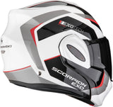Casque Modulable Pour Moto Scorpion Exo Exo-Tech Evo Pro Ultra Tct Gris Noir Rouge Acuti Taille Xl