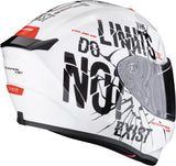 Casque Intégral Pour Moto Scorpion Exo Exo-Jnr Air Polycarbonate Blanc Noir Boum Taille L