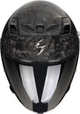 Casque Urban Pour Moto Scorpion Exo Exo-Z1 Carbon Carbon Fiber Noir Onyx Taille Xs