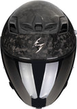 Urban Motorcycle Helmet Scorpion Exo Exo-Z1 Carbon Carbon Fiber Black Onyx Size Xxl