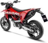 Complete Catalytic Exhaust System With Sound Certification Nero Stainless Steel Carbon Fiber End Cap - Leovince Compatible With Ktm 690 Smc R (2019-2024)