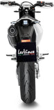 Système D'Échappement Homologué Au Niveau Sonore Nero Acier Embout Carbon Fiber - Leovince Compatible Avec Husqvarna 701 Enduro - Lr (2021-2024)
