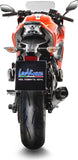 Système D'Échappement Complet Non Catalysé Et Sans Homologation Acoustique Lv One Evo Acier Embout Carbon Fiber - Leovince Compatible Avec Kawasaki Ninja 650 (2020)