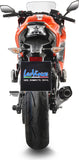 Système D'Échappement Complet Avec Catalyseur Et Homologation Acoustique Lv One Evo Carbon Fiber Embout Carbon Fiber - Leovince Compatible Avec Kawasaki Ninja 650 (2020)