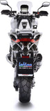 Système D'Échappement Homologué Au Niveau Sonore Lv Pro Acier Embout Carbon Fiber - Leovince Compatible Avec Honda X-Adv 750 (2017-2024)