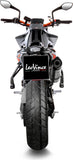 Échappement Sans Homologation Sonore Lv One Evo Acier Embout Carbon Fiber - Leovince Compatible Avec Ktm 790 Duke - L A2 (2025-2026)