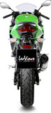 Système D'Échappement Homologué Au Niveau Sonore Lv One Evo Acier Embout Carbon Fiber - Leovince Compatible Avec Kawasaki Ninja 400 (2018-2021)