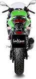 Exhaust Tip With Noise Certification Lv One Evo Carbon Fiber Carbon Fiber End Cap - Leovince Compatible With Kawasaki Ninja 400 (2018-2021)