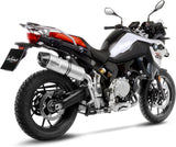 Système D'Échappement Homologué Au Niveau Sonore Lv One Evo Acier Embout Carbon Fiber - Leovince Compatible Avec Bmw F 850 Gs - Adventure (2018-2024)