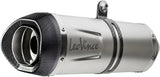 Échappement Sans Homologation Sonore Lv One Evo Acier Embout Carbon Fiber - Leovince Compatible Avec Triumph Street Triple 765 Rs (2017-2019)