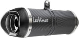 Exhaust Tip Without Sound Certification Lv One Evo Carbon Fiber Carbon Fiber End Cap - Leovince Compatible With Triumph Street Triple 765 S - R Lrh (2020-2022)