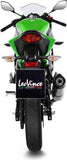 Système D'Échappement Homologué Au Niveau Sonore Lv One Evo Acier Embout Carbon Fiber - Leovince Compatible Avec Kawasaki Z 125 (2019-2024)