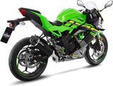 Échappement Sans Homologation Sonore Lv One Evo Carbon Fiber Embout Carbon Fiber - Leovince Compatible Avec Kawasaki Ninja 125 (2019-2024)