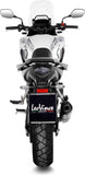 Échappement Sans Homologation Sonore Lv One Evo Acier Embout Carbon Fiber - Leovince Compatible Avec Honda Nx 500 (2024-2026)