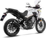 Échappement Sans Homologation Sonore Lv One Evo Carbon Fiber Embout Carbon Fiber - Leovince Compatible Avec Honda Cb 500 F (2019-2023)