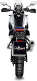 Système D'Échappement Homologué Au Niveau Sonore Lv One Evo Acier Embout Carbon Fiber - Leovince Compatible Avec Yamaha Ténéré 700 Explore (2019-2020)