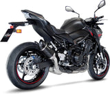 Système D'Échappement Homologué Au Niveau Sonore Lv Pro Carbon Fiber Embout Carbon Fiber - Leovince Compatible Avec Kawasaki Z 900 (2020-2024)