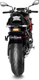 Échappement Sans Homologation Sonore Lv Pro Carbon Fiber Embout Carbon Fiber - Leovince Compatible Avec Kawasaki Z H2 1000 (2020-2024)