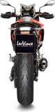Échappement Sans Homologation Sonore Factory S Acier Noir Embout Carbon Fiber - Leovince Compatible Avec Bmw F 900 R - Xr - A2 (2020-2024)