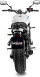 Système D'Échappement Complet Avec Catalyseur Et Homologation Acoustique Lv One Evo Acier Embout Carbon Fiber - Leovince Compatible Avec Yamaha Xsr 700 (2021-2024)