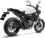 Système D'Échappement Complet Avec Catalyseur Et Homologation Acoustique Lv One Evo Carbon Fiber Embout Carbon Fiber - Leovince Compatible Avec Yamaha Yzf-R7 700 (2021-2024)