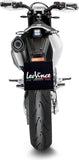 Échappement Sans Homologation Sonore Lv One Evo Acier Embout Carbon Fiber - Leovince Compatible Avec Husqvarna 701 Supermoto (2021-2024)