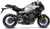 Système D'Échappement Complet Avec Catalyseur Et Homologation Acoustique Lv Race Acier - Leovince Compatible Avec Yamaha Tracer 9 (2021-2024)