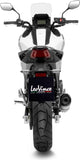 Système D'Échappement Homologué Au Niveau Sonore Lv One Evo Acier Embout Carbon Fiber - Leovince Compatible Avec Honda Nc 750 X (2021-2024)