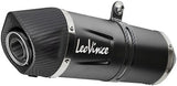 Échappement Sans Homologation Sonore Lv One Evo Acier Noir Embout Carbon Fiber - Leovince Compatible Avec Beta Rr 4T 125 Lc (2021-2024)
