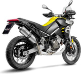 Système D'Échappement Homologué Au Niveau Sonore Lv One Evo Acier - Leovince Compatible Avec Aprilia Tuareg 660 (2022-2024)