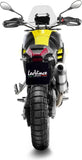 Système D'Échappement Homologué Au Niveau Sonore Lv One Evo Acier - Leovince Compatible Avec Aprilia Tuareg 660 (2022-2024)