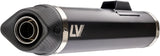 Échappement Sans Homologation Sonore Lv One Evo Acier Noir Embout Carbon Fiber - Leovince Compatible Avec Can Am Ryker 600 Sport - Rally (2019-2024)
