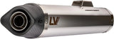 Échappement Sans Homologation Sonore Lv One Evo Acier Embout Carbon Fiber - Leovince Compatible Avec Can Am Ryker 600 Sport - Rally (2019-2024)