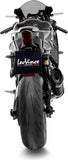 Système D'Échappement Complet Non Catalysé Et Sans Homologation Acoustique Factory S Acier Noir Embout Carbon Fiber - Leovince Compatible Avec Yamaha Yzf-R7 700 (2021-2024)