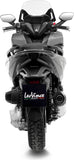 Système D'Échappement Homologué Au Niveau Sonore Lv One Evo Acier Embout Carbon Fiber - Leovince Compatible Avec Honda Forza 350 (2021-2024)