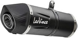 Exhaust Tip With Noise Certification Lv One Evo Steel Black Carbon Fiber End Cap - Leovince Compatible With Cfmoto 800 Mt Explore (2022-2024)